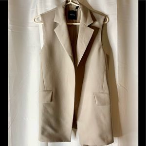 Size 10 Theory Sleeveless Blazer